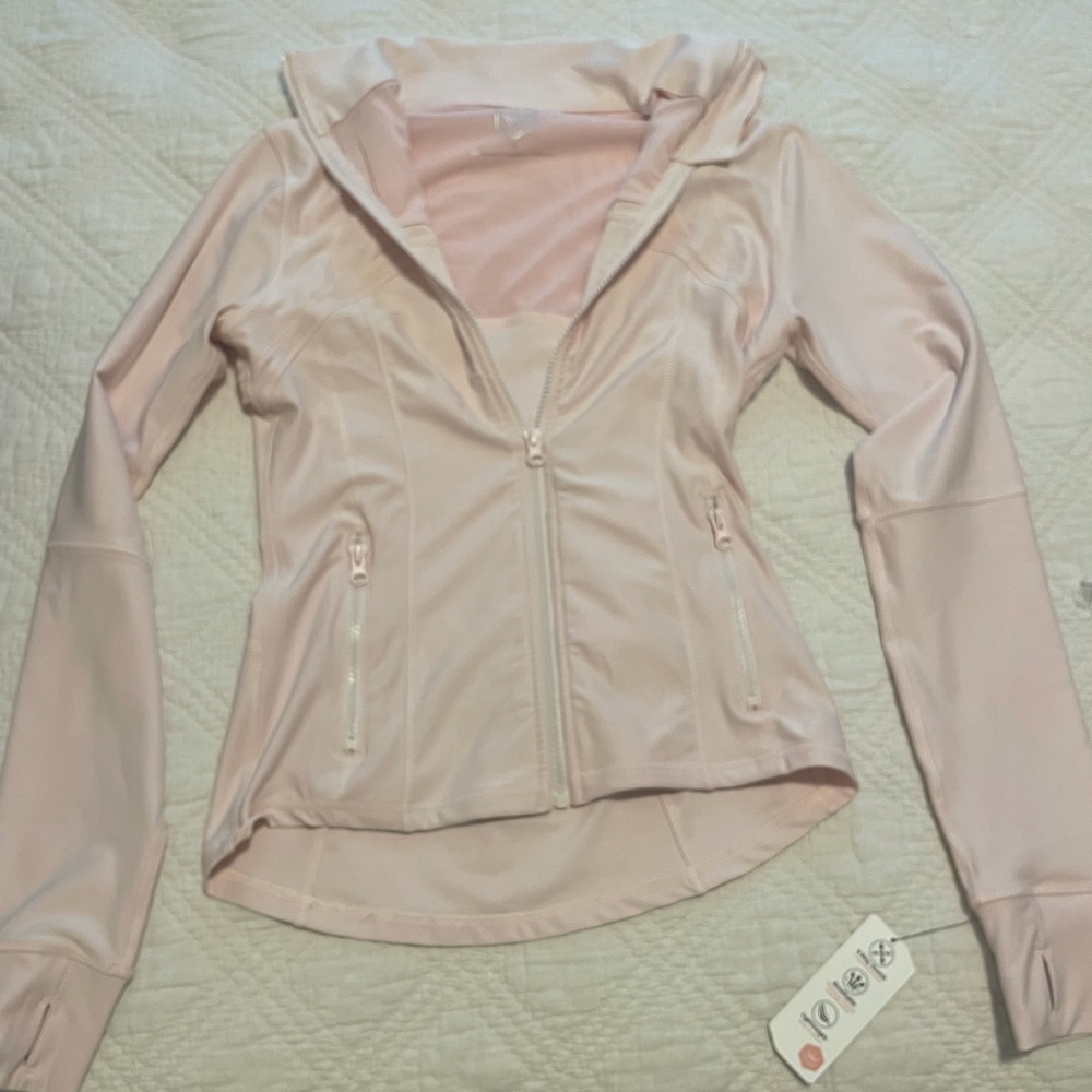 Active Queens Activewear Zip Up Jacket